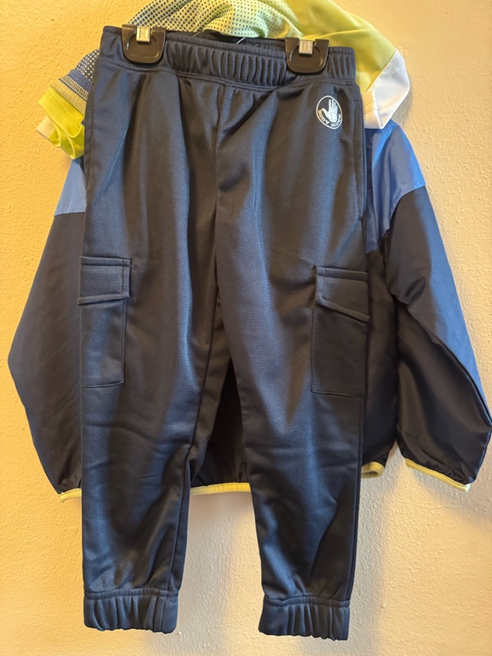 NWT Body Glove Toddler Boys 3pc Activewear Set Blue Green Jacket Pants T-Shirt 5 - Picture 8 of 13